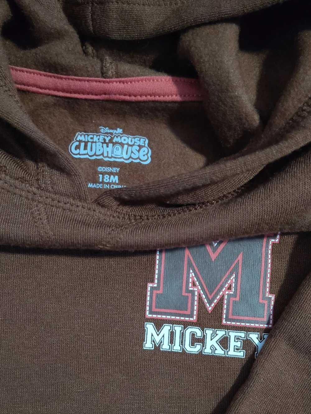 Euc 18m Disney Hoodie Mickey Mouse $25